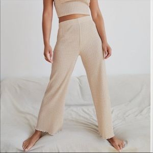 Aritzia Wilfred Verona Pant in Birch Espace Gingham